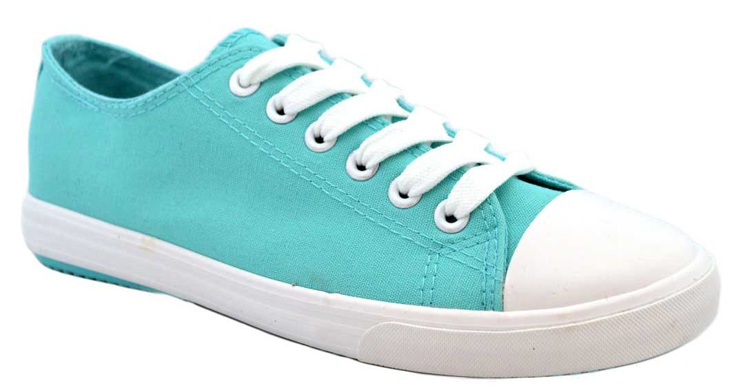 Reducere 25% la Tenisi dama verde menta, low