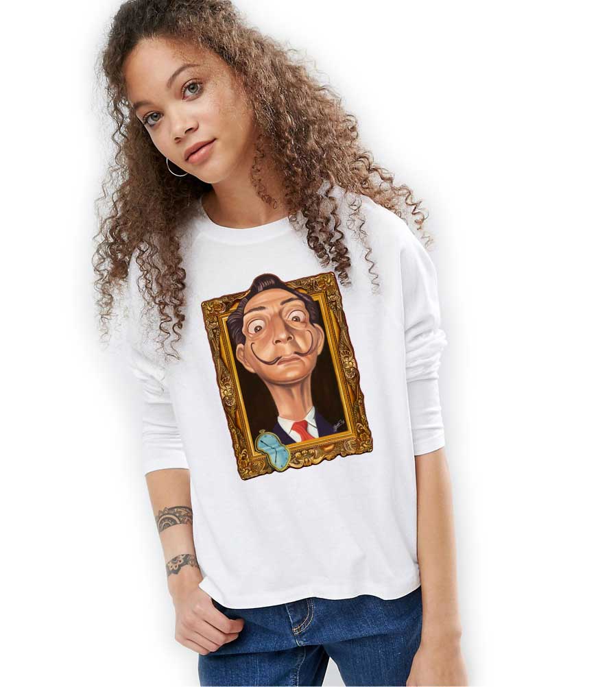 Reducere 27% la Bluza dama alba - Dali - Frame