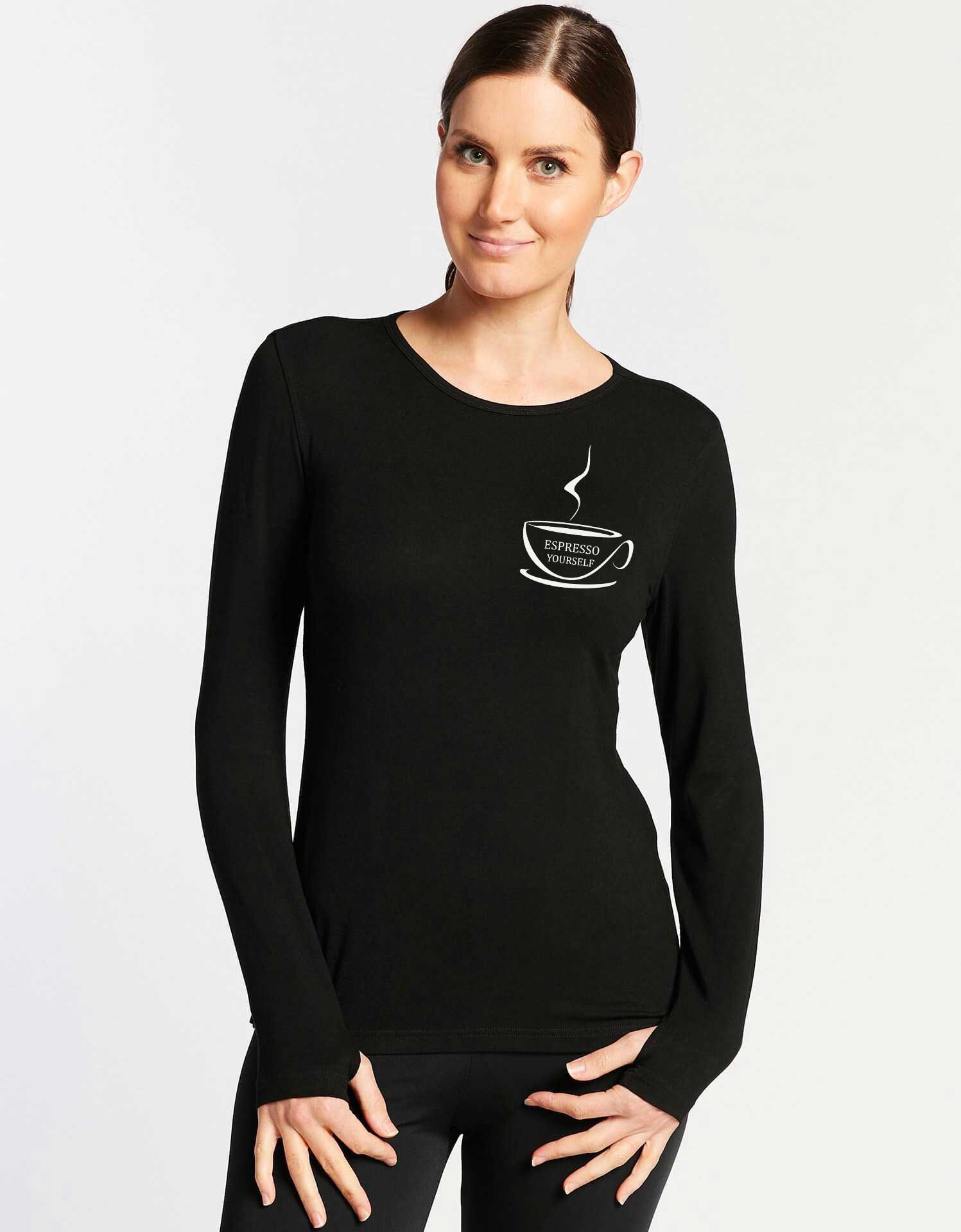 Reducere 27% la Bluza dama neagra - Espresso Yourself II