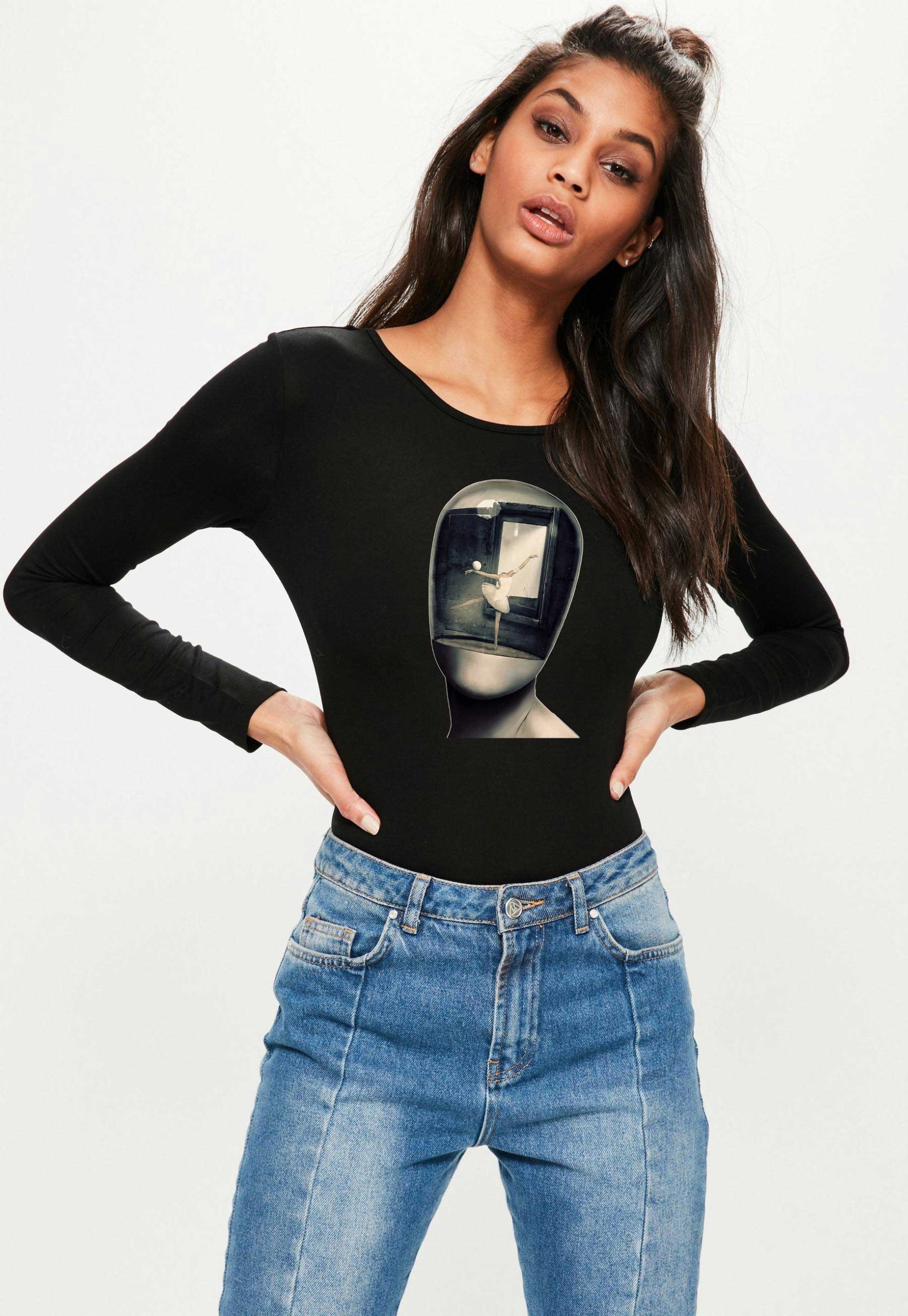 Reducere 27% la Bluza dama neagra - Dali - Globul