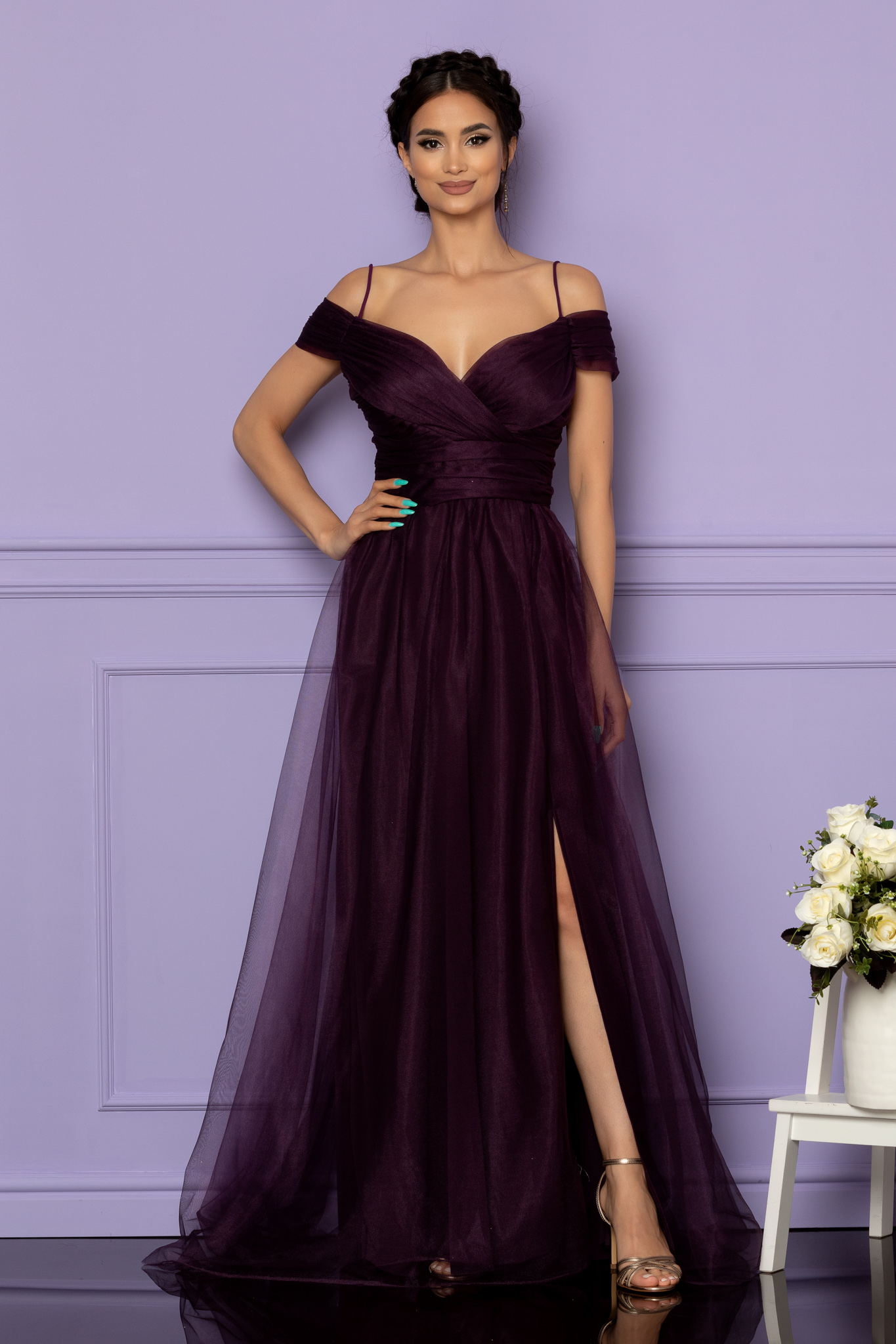 Reducere 8% la Rochie Celebre Violet