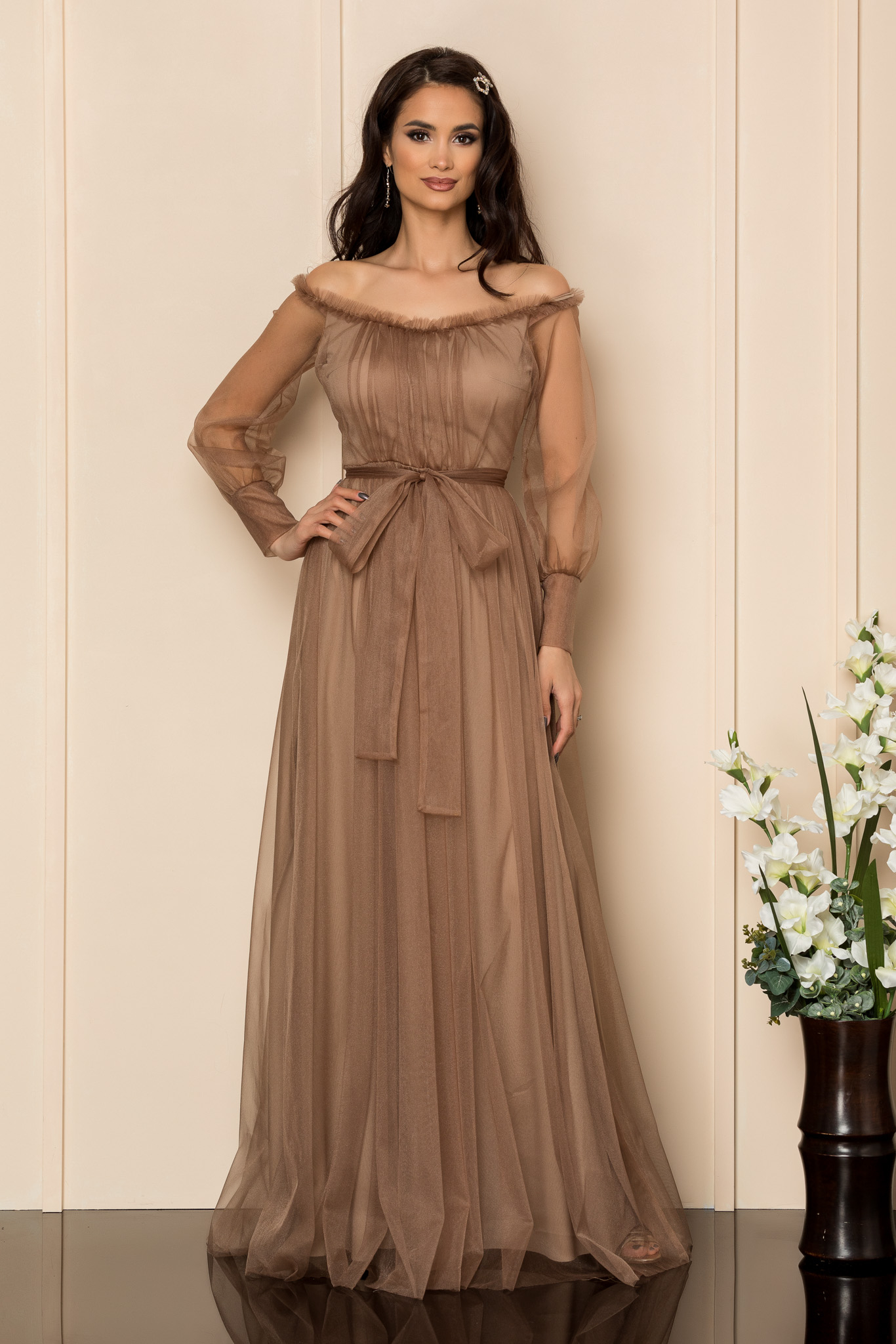 Reducere 10% la Rochie Temptation Bej