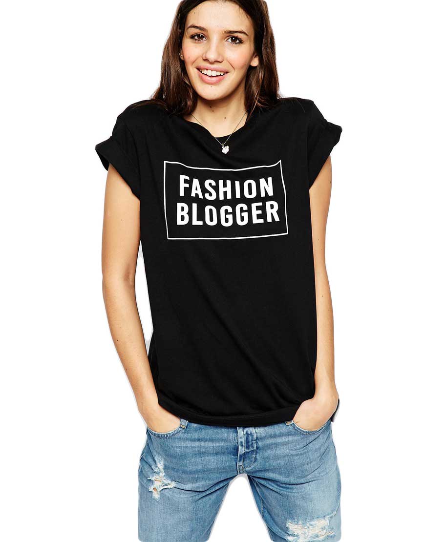 Reducere 33% la Tricou dama negru  - Fashion Blogger