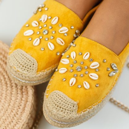 Reducere 42% la Espadrile Dama Venda Galbene #744M