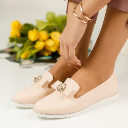 Reducere 47% la Pantofi Casual Dama Karma Bej #1131M