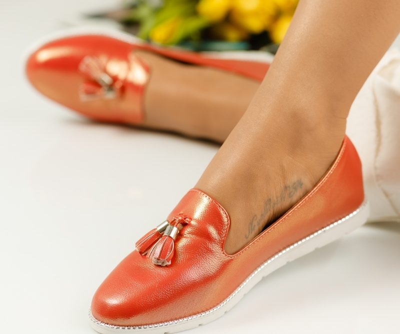 Reducere 47% la Pantofi Casual Dama Trusha Rosii #1143M