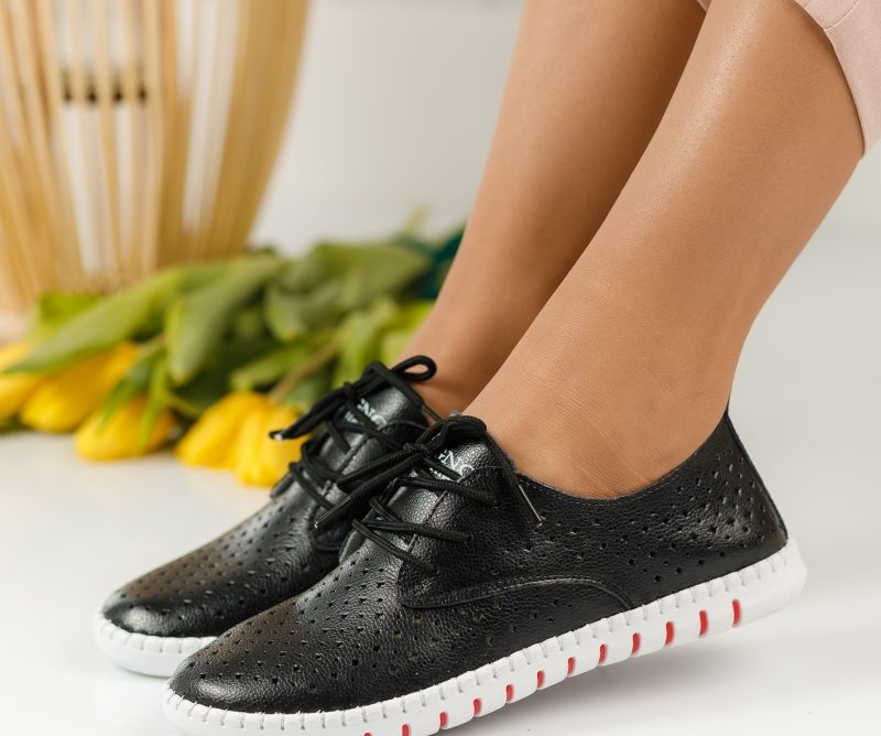 Reducere 31% la Pantofi Piele Naturala Cezara Negri #1255M