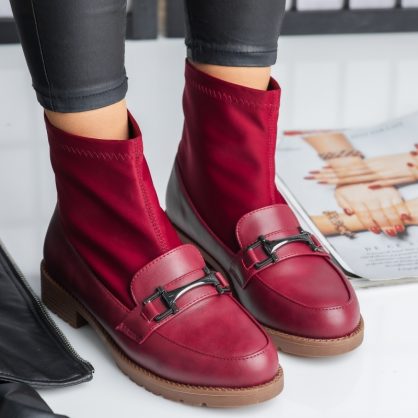 Reducere 47% la Ghete Dama Christina Bordo #3238M