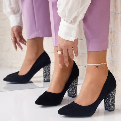 Reducere 24% la Pantofi Dama cu Toc Katherine Negri #3923M