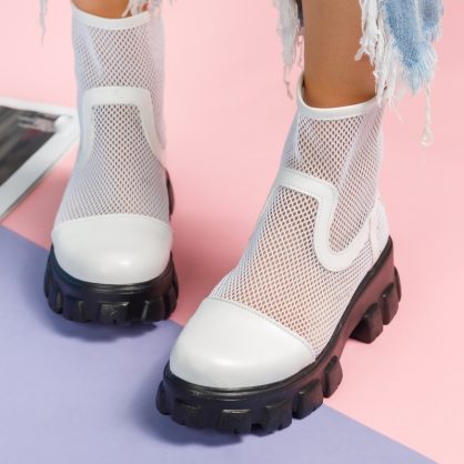 Reducere 23% la Ghete Dama Martina Albi/Negri #4043M