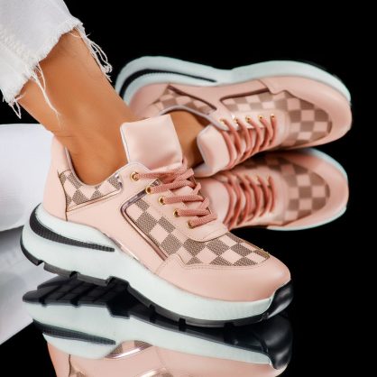 Reducere 23% la Adidasi Dama Edaline Roz #7453M