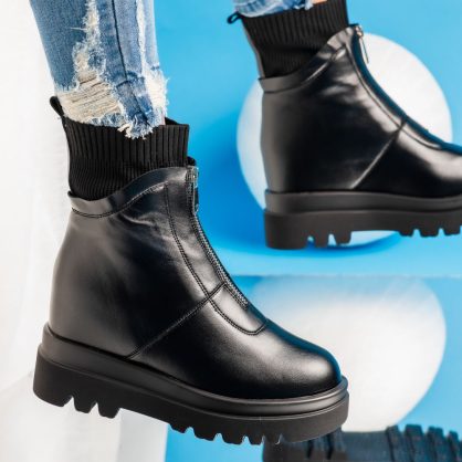 Reducere 32% la Ghete Dama Joana Negre #7735M