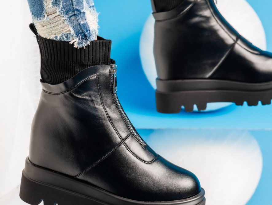 Reducere 32% la Ghete Dama Joana Negre #7735M