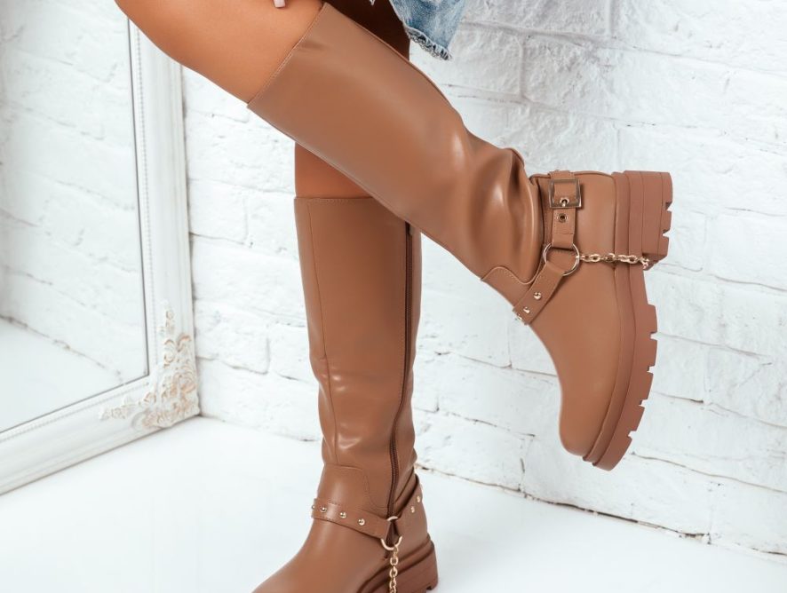 Reducere 24% la Cizme Scurte Dama Blanca Khaki #7537M