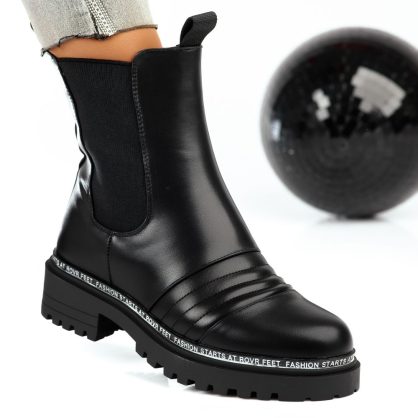 Reducere 31% la Ghete Dama Ceyda Negre #8427M
