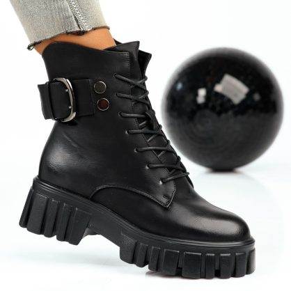 Reducere 27% la Ghete Dama Zehra Negre #8465M