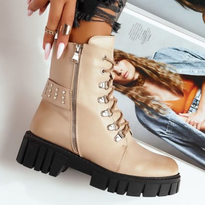 Reducere 26% la Ghete Dama Edith Bej #8584M