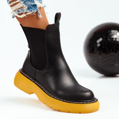 Reducere 22% la Ghete Dama Grazia2 Negre#8751M