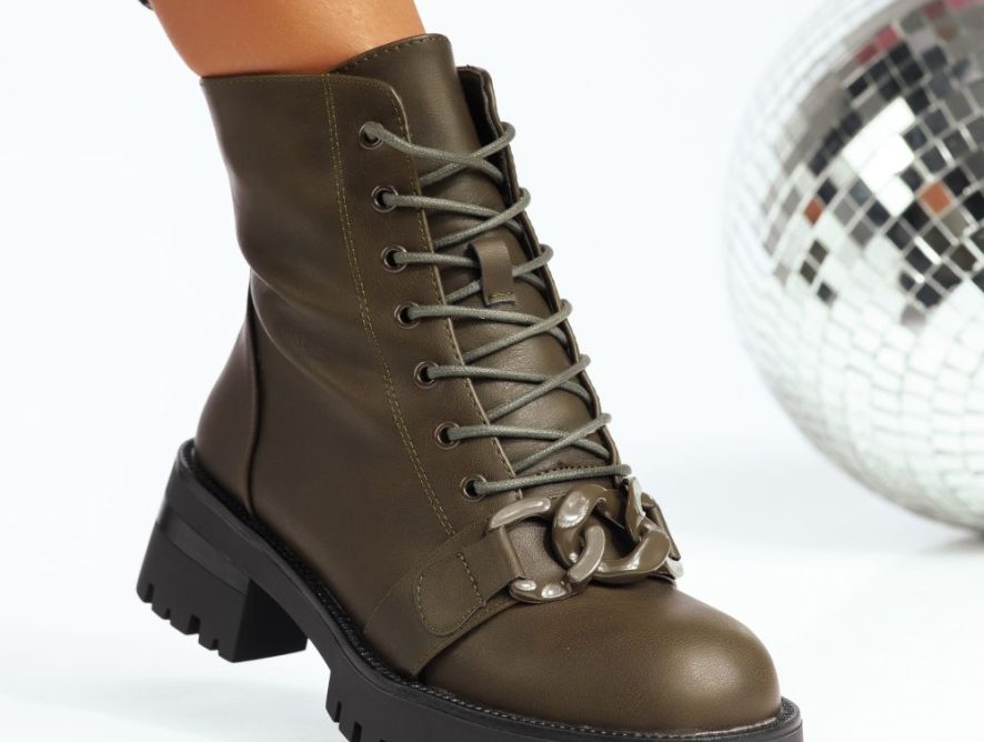 Reducere 34% la Ghete Dama Fausta Verzi #8723M