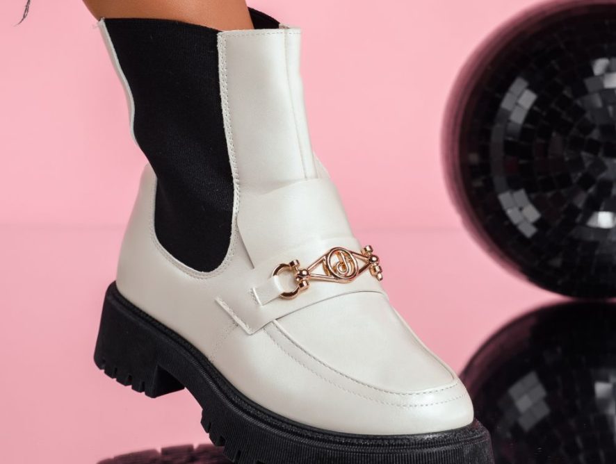 Reducere 29% la Ghete Dama Alison Bej #8658M