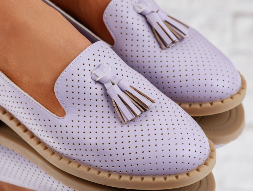 Reducere 23% la Pantofi Casual Dama Eden Mov #9867