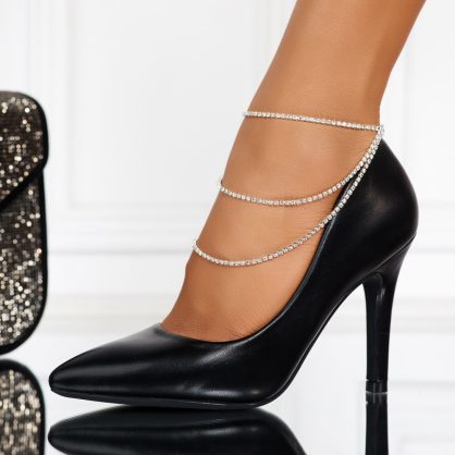 Reducere 24% la Pantofi Dama cu Toc Suzy Negri #12373