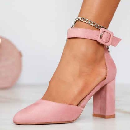 Reducere 24% la Pantofi Dama cu Toc Hannah Roz #12430