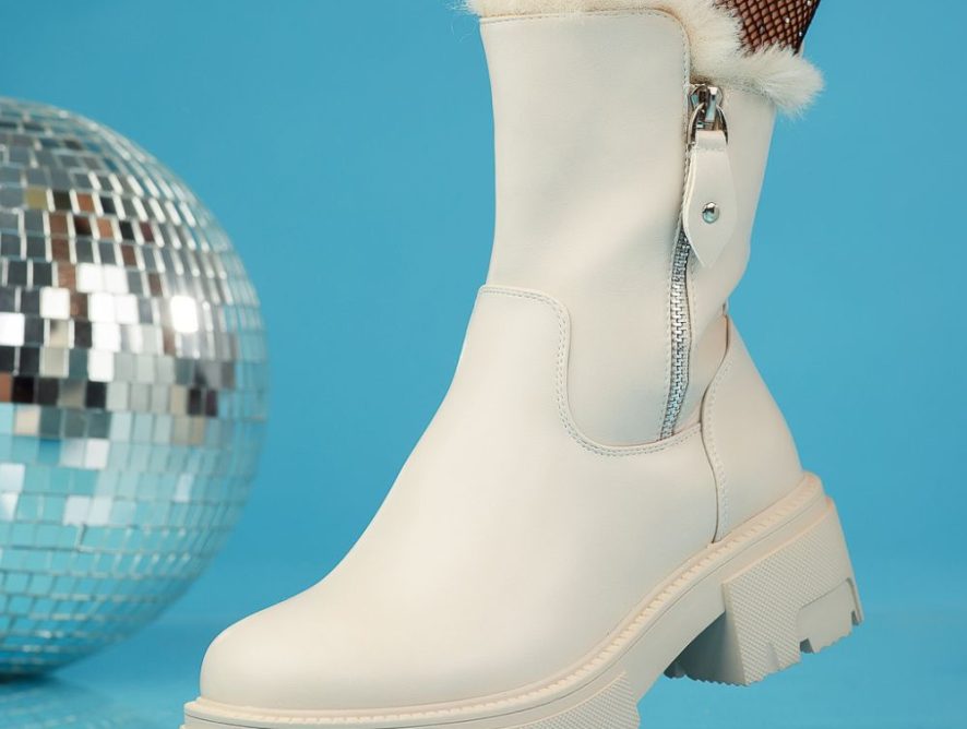 Reducere 26% la Ghete Dama Raffa Bej #12732