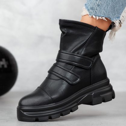 Reducere 29% la Ghete Dama Skyler Negre #12825