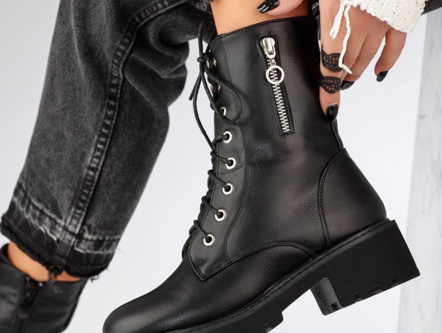 Reducere 29% la Ghete Dama Kendall Negre #12892