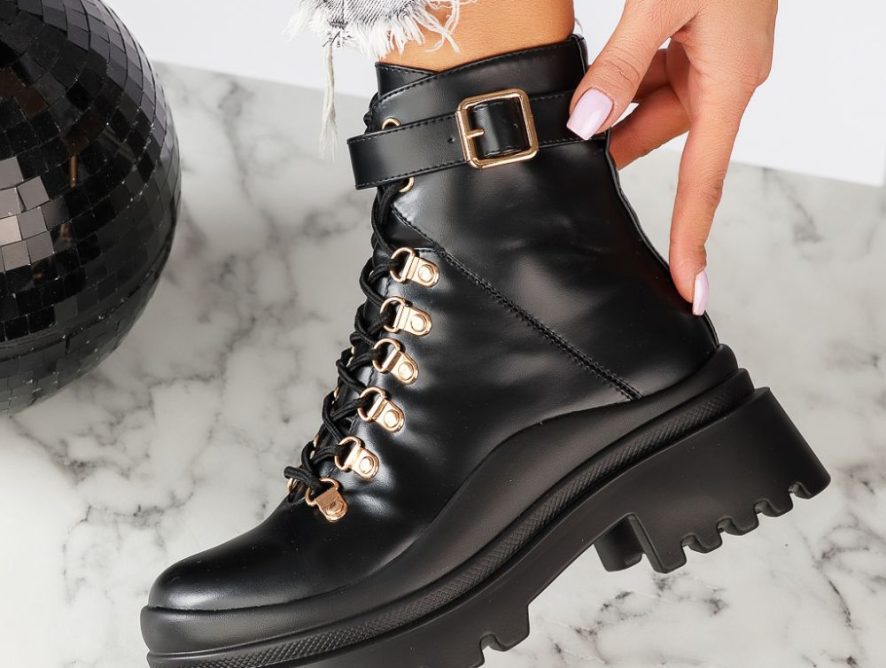 Reducere 24% la Ghete Dama Sienna Negre #13234