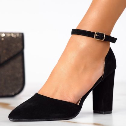 Reducere 24% la Pantofi Dama cu Toc Briana Negri #13303