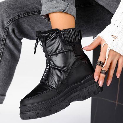 Reducere 25% la Ghete Dama Carla Negre #13361