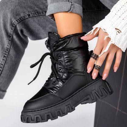 Reducere 25% la Ghete Dama Maria Negre #13365