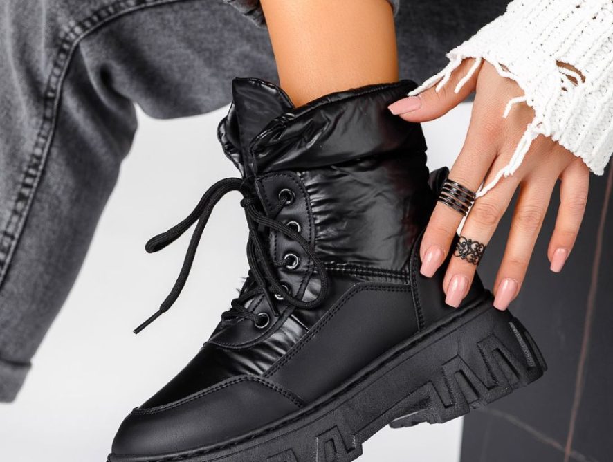 Reducere 25% la Ghete Dama Maria Negre #13365