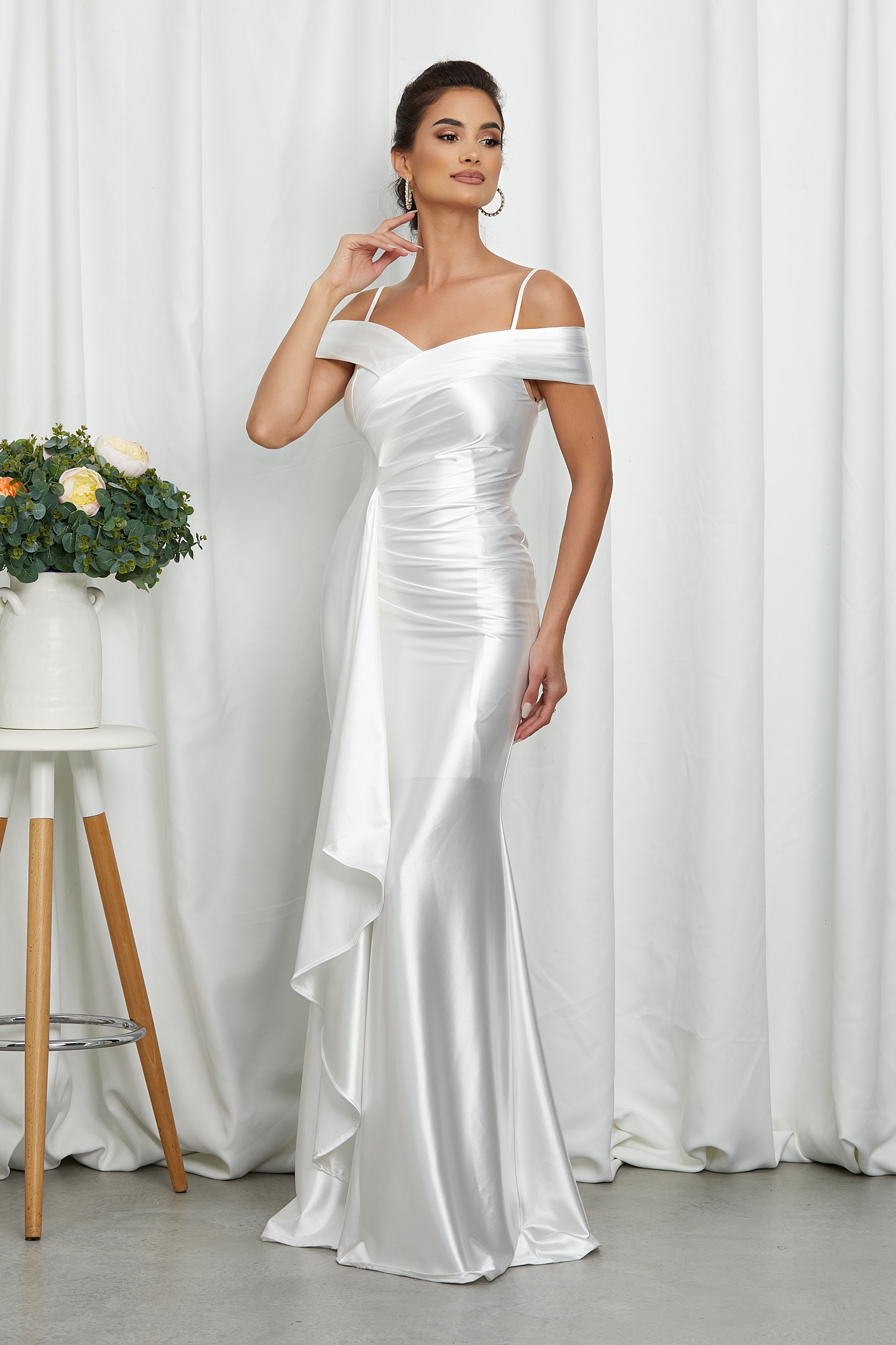 Reducere 10% la Rochie Callysta Alba
