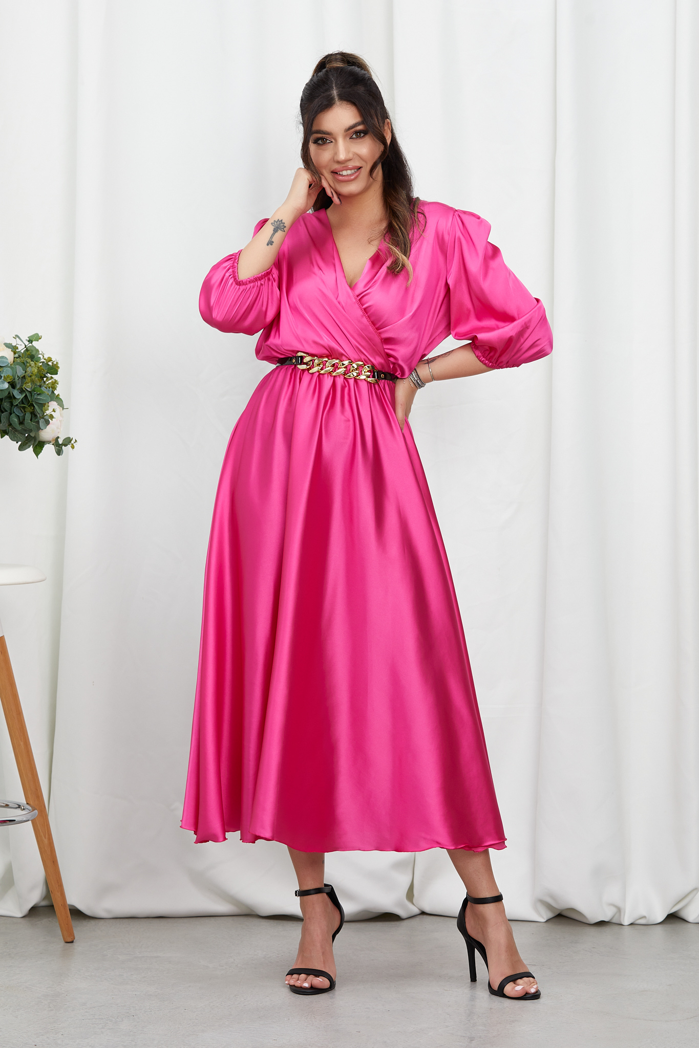 Reducere 20% la Rochie Yolanda Ciclam
