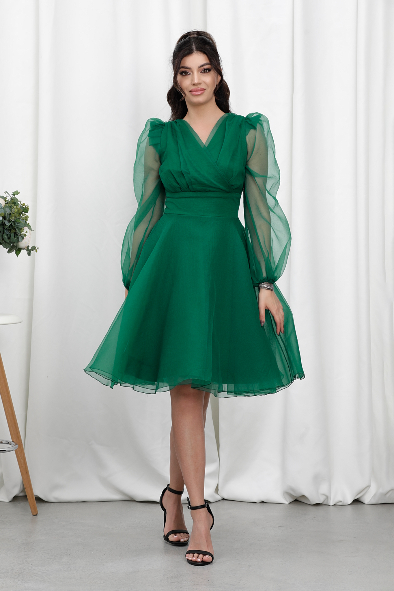 Reducere 17% la Rochie Blossom Verde