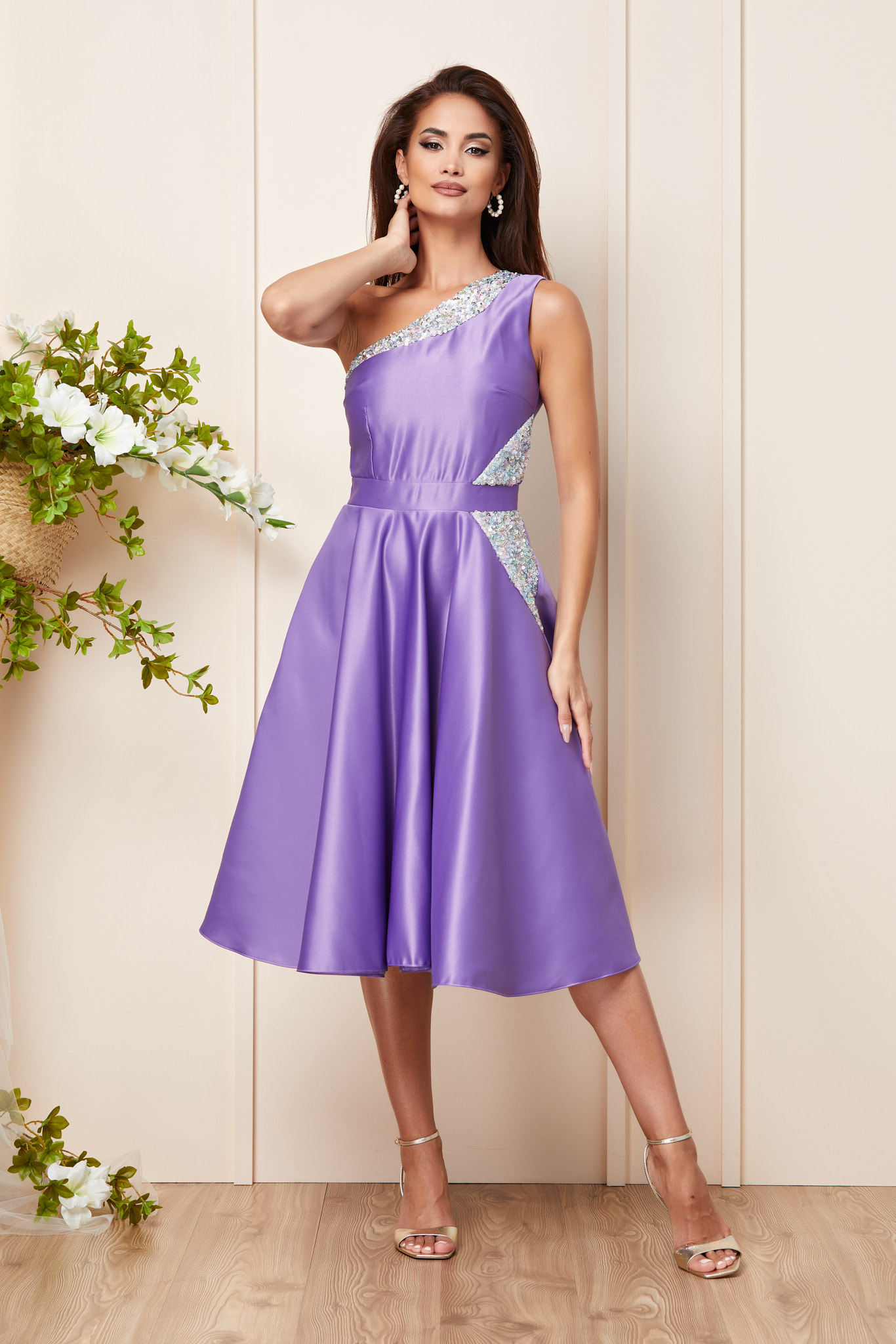 Reducere 33% la Rochie Moze Yrisha Lila