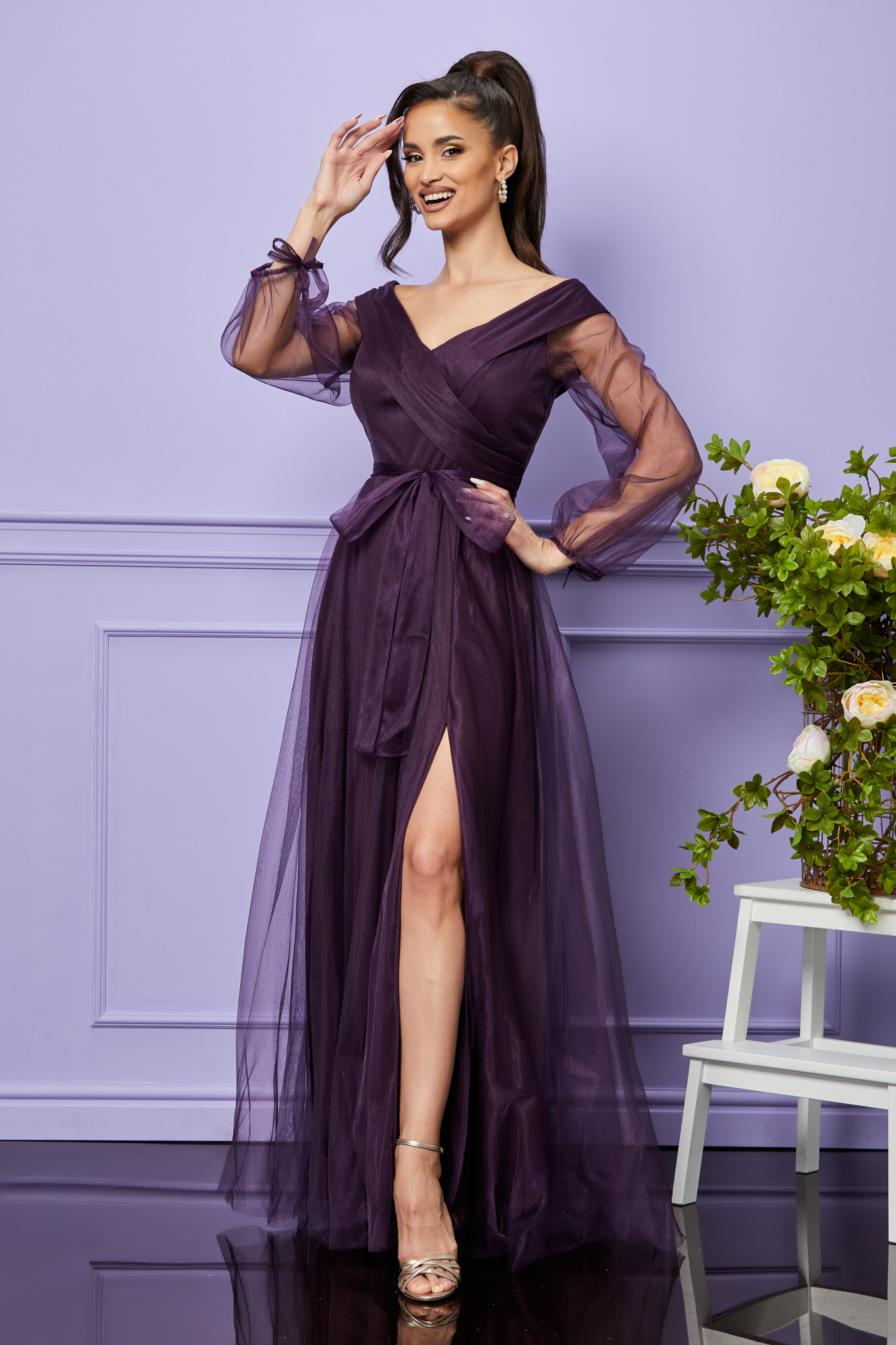 Reducere 14% la Rochie Hermosa Violet