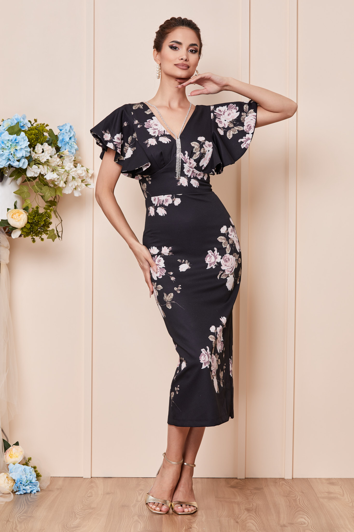Reducere 32% la Rochie Kasia Floral