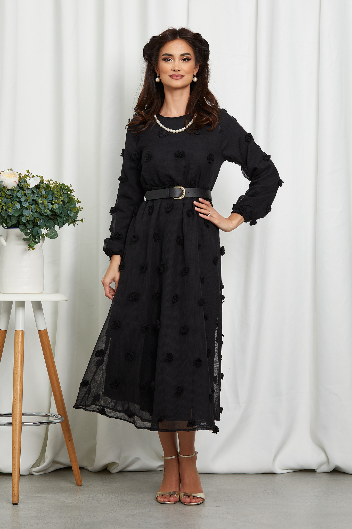 Reducere 23% la Rochie Paris Neagra
