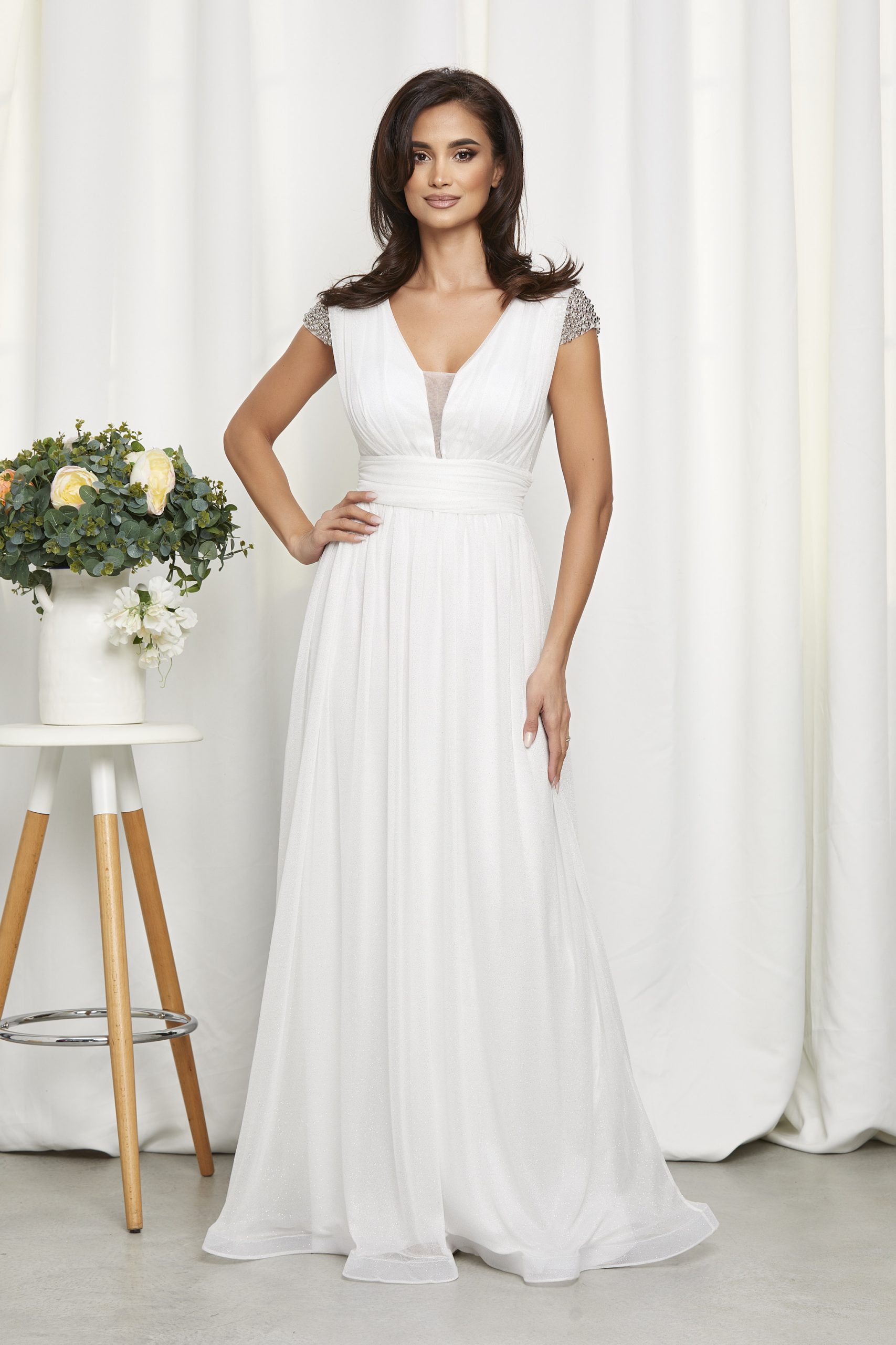 Reducere 15% la Rochie Florence Alba