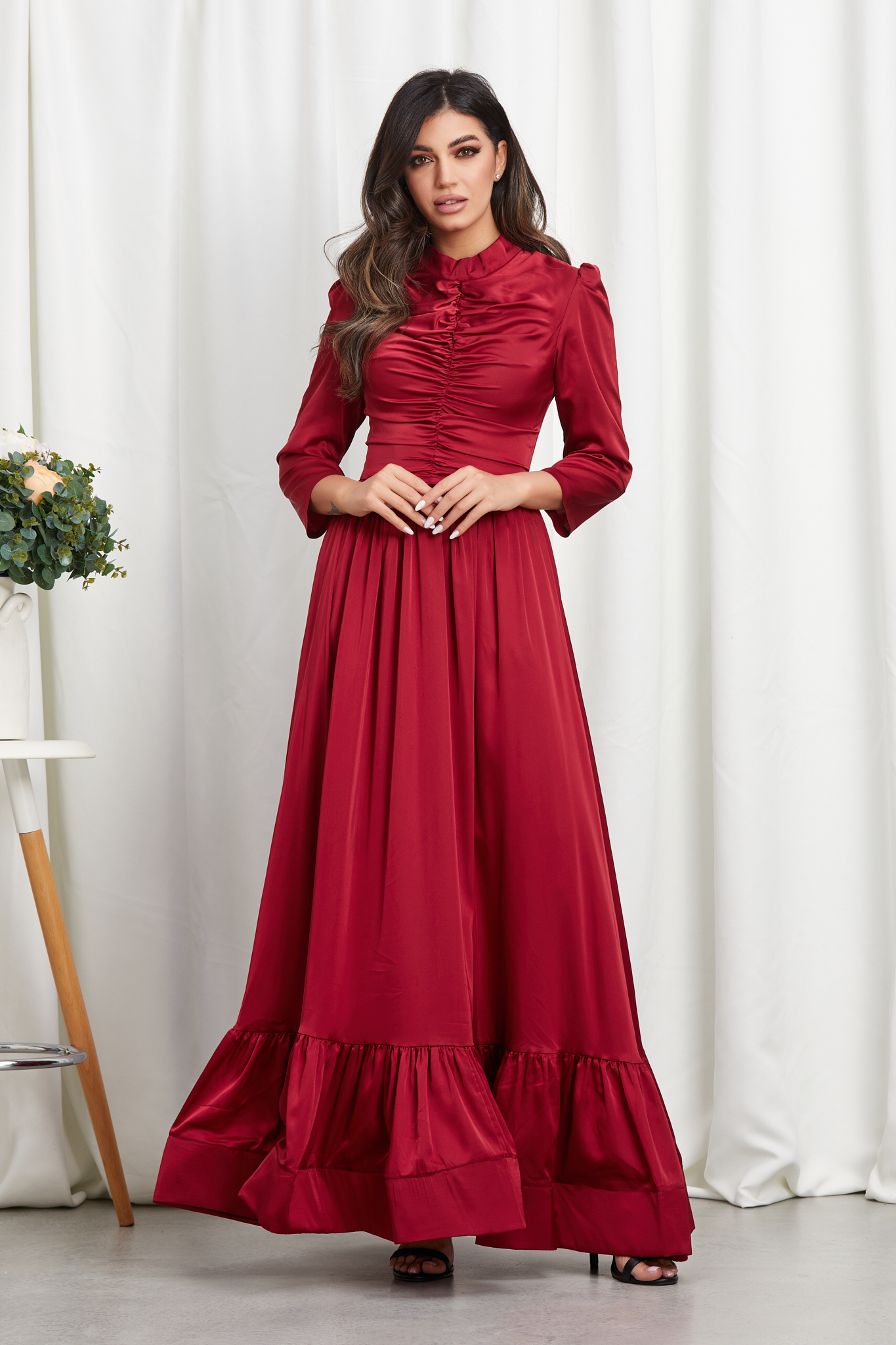 Reducere 33% la Rochie Boema Bordo