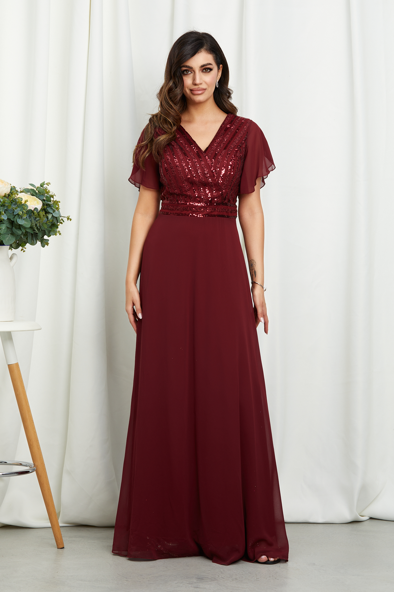 Reducere 21% la Rochie Catarina Bordo