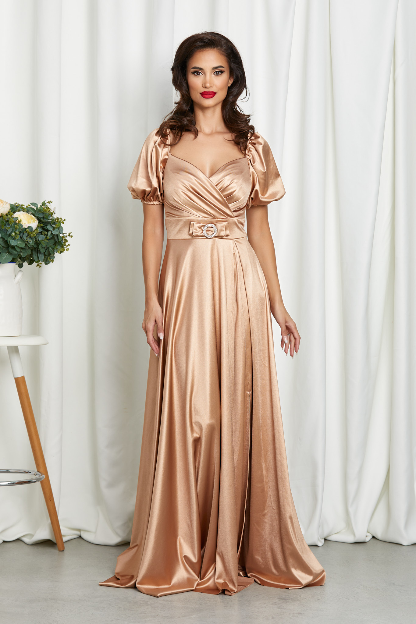 Reducere 23% la Rochie Night Diva Caramel