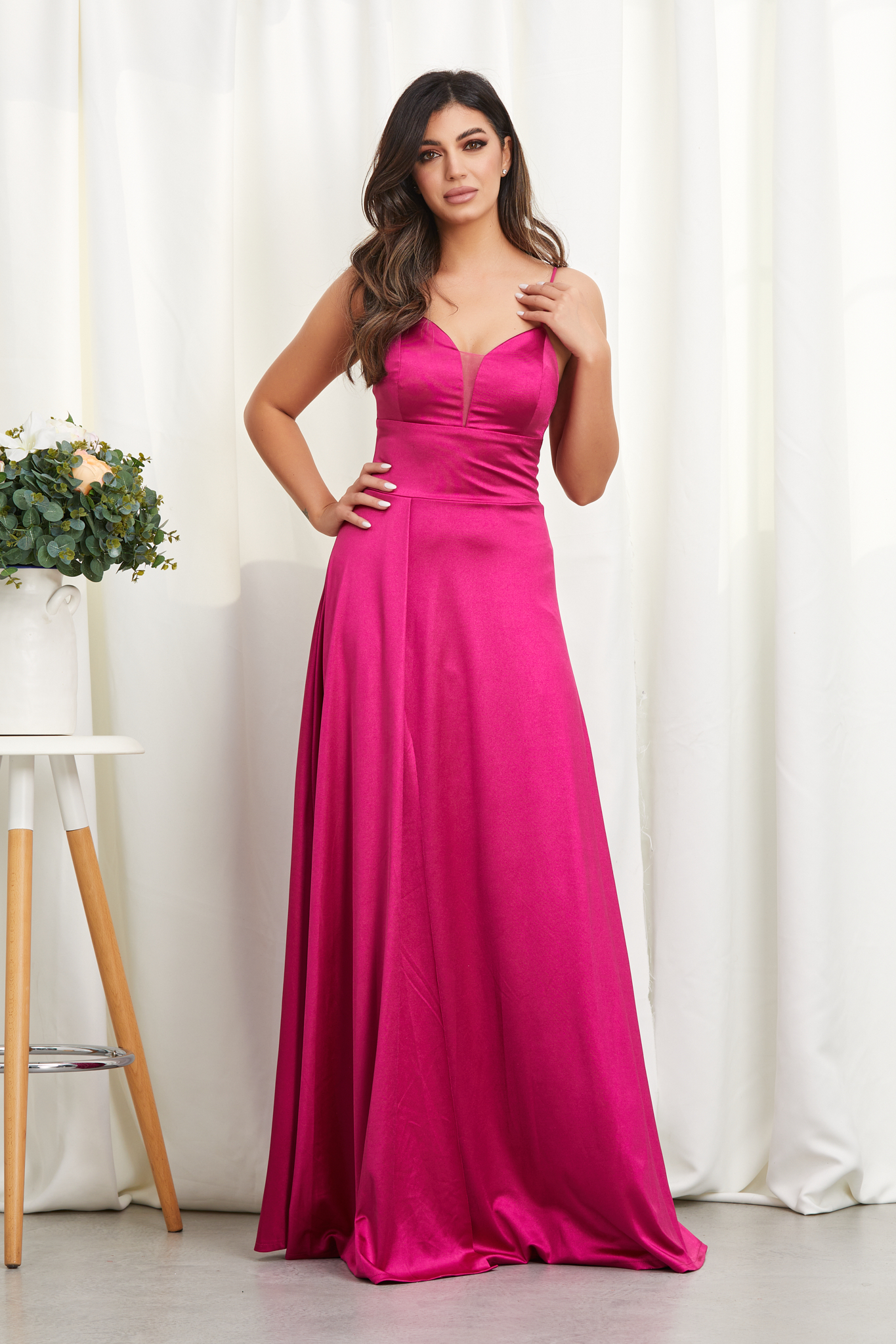 Reducere 24% la Rochie Esmeralda Ciclam