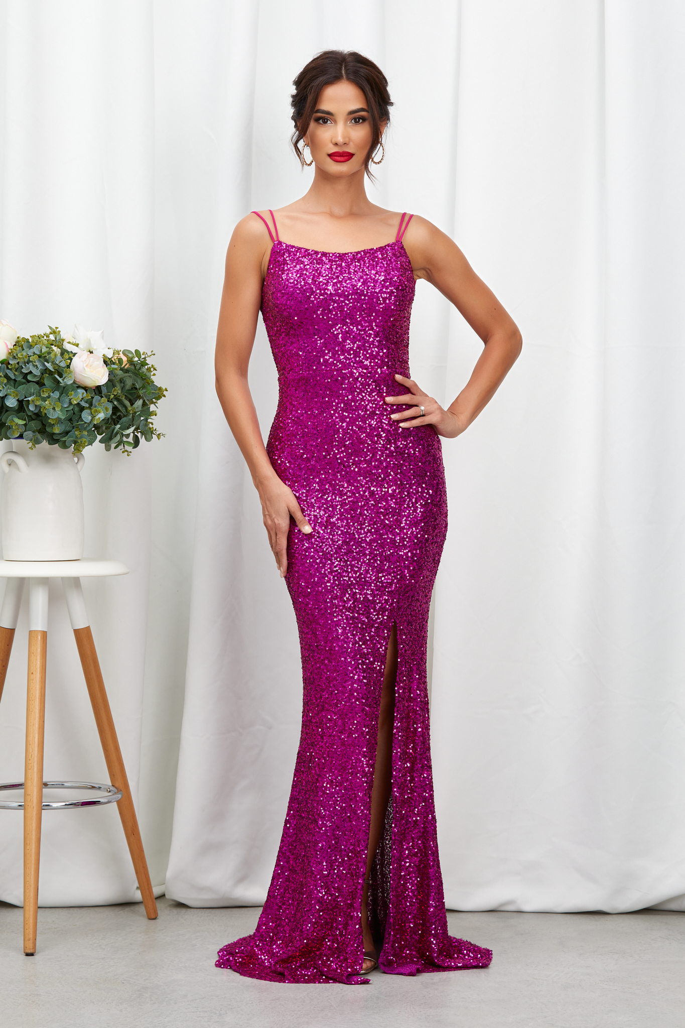 Reducere 27% la Rochie Shine Fucsia