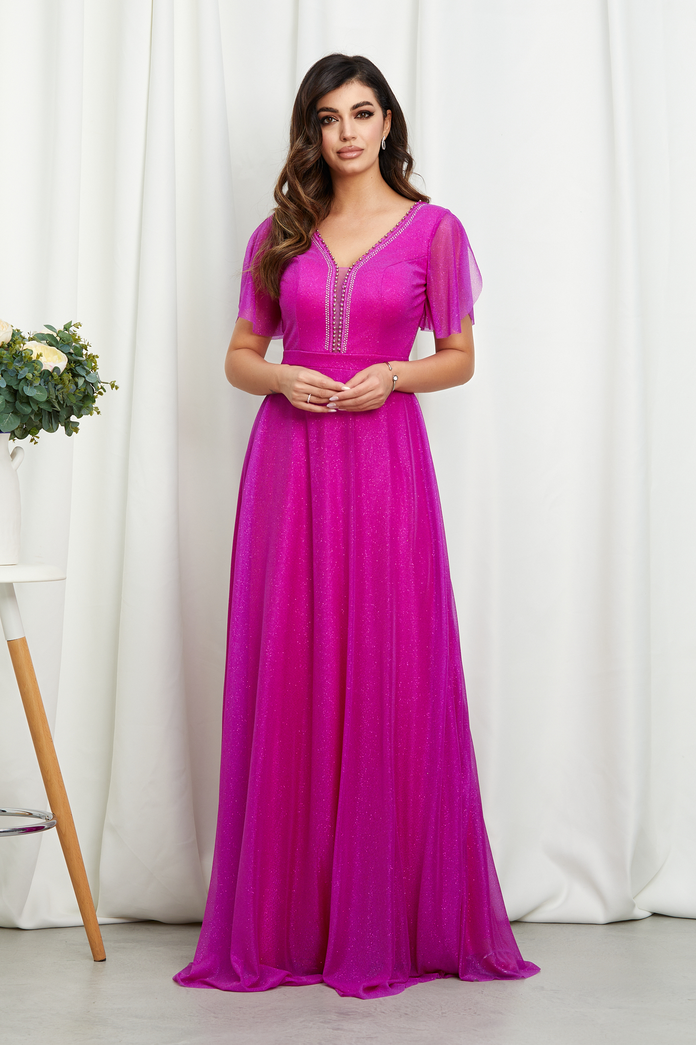 Reducere 15% la Rochie Atlanta Fucsia