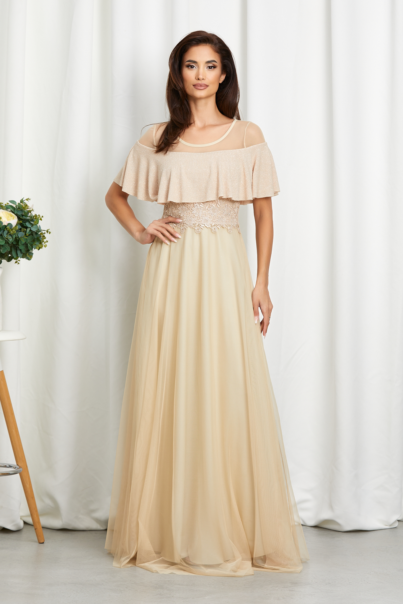 Reducere 22% la Rochie Adellya Nude
